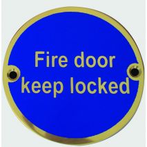Fire Door Keep Locked