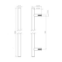 1000mm x 19mm