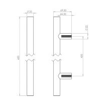 600mm x 25mm