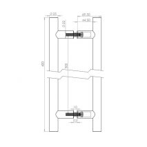 400mm x 25mm