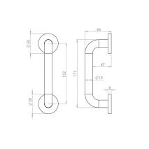 152mm x 19mm