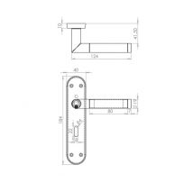 Dimensions - Lockset