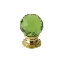 Green - Polished Brass