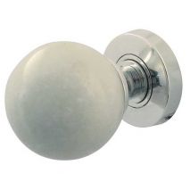 White - Polished Chrome