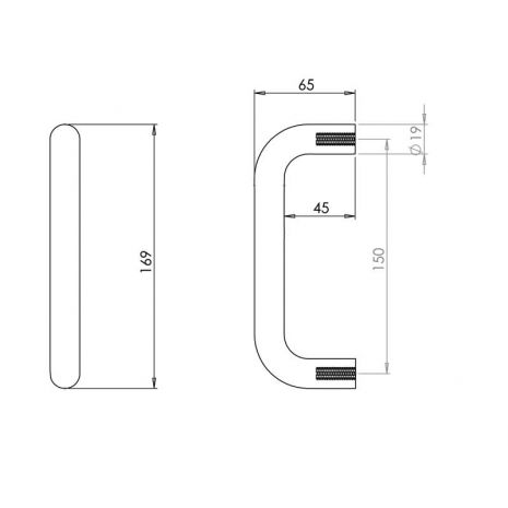 150mm x 19mm