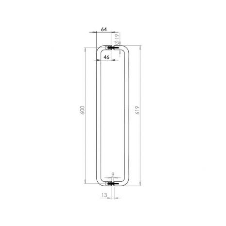 600mm x 19mm