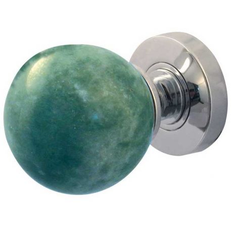 Jade Green - Polished Chrome