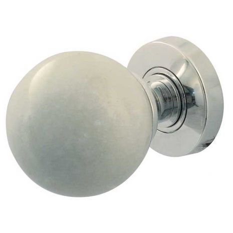 White - Polished Chrome