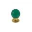 Green - Polished Brass